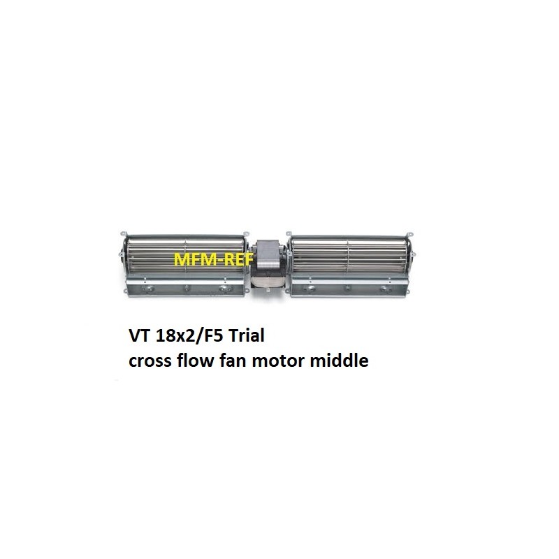 VT 18x2/F5 Trial Cross Flow Lüfter 36watt Mitte