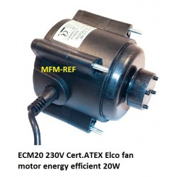 ECM20 230V Cert.ATEX Elco ventilador motor eficiente da energia 20W