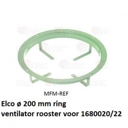 Elco ø 200 mm fan motor grille for 1680020/22