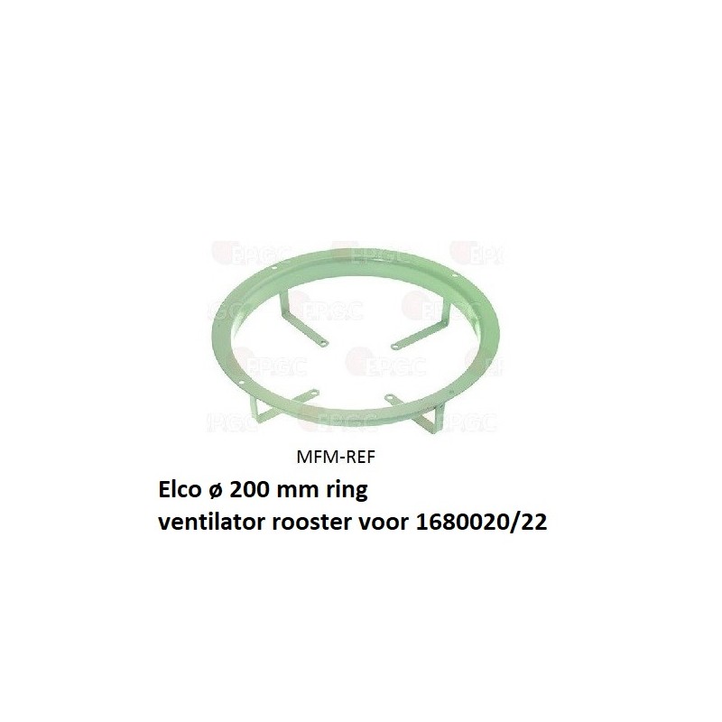 Elco Lüftermotor ring ø 200 mm fur 1680020/22