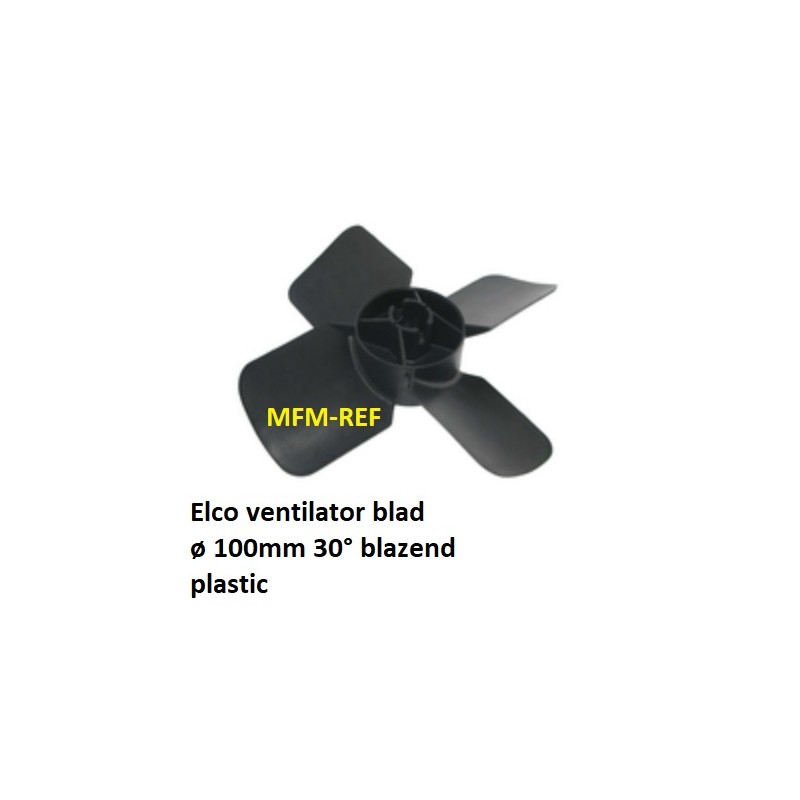 Elco Ventilator Sägeblatt Ø 100 mm 30°  wehtKunststoff