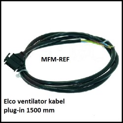 Elco ventilator kabel plug-in 1500mm