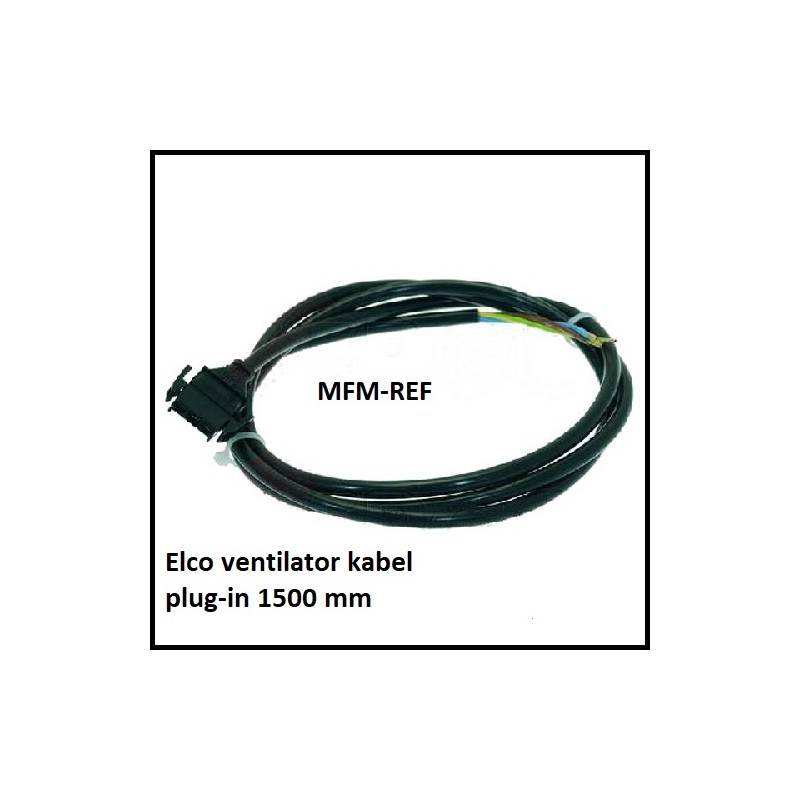 Elco ventilateur de câble plug-in 1500 mm
