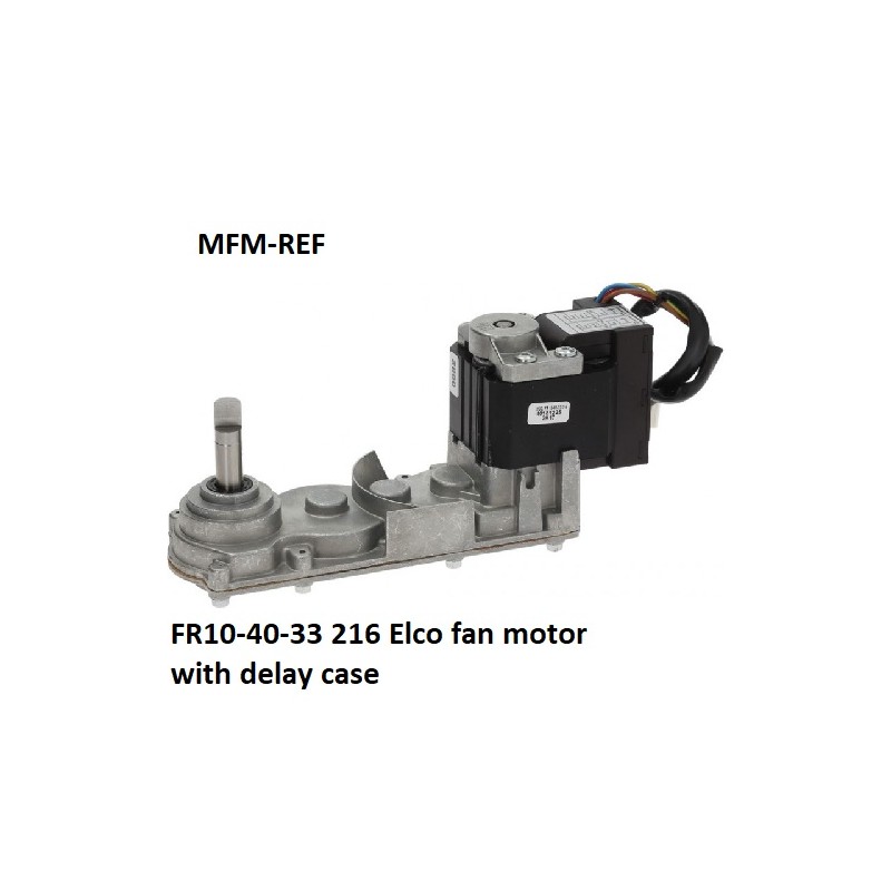 ELCO FR10-40-33 216 motor de ventilador com caixa atrasada