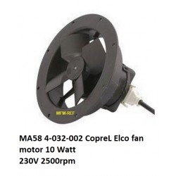 CopreL MA58 4-032-002 Elco ventilator motor 10 Watt 230V 2500rpm