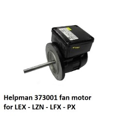 Helpman ventilator motor voor LEX 2,4,6,10,12, verdamper pcn 300801 nieuw nummer 373001