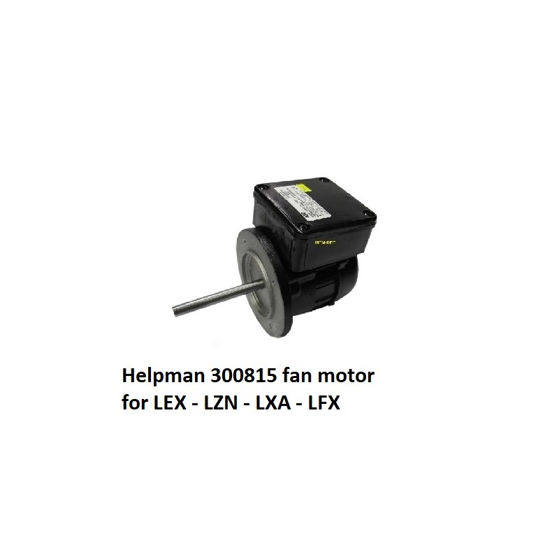 Helpman fan motor for LEX  evaporator pcn 30.08.15
