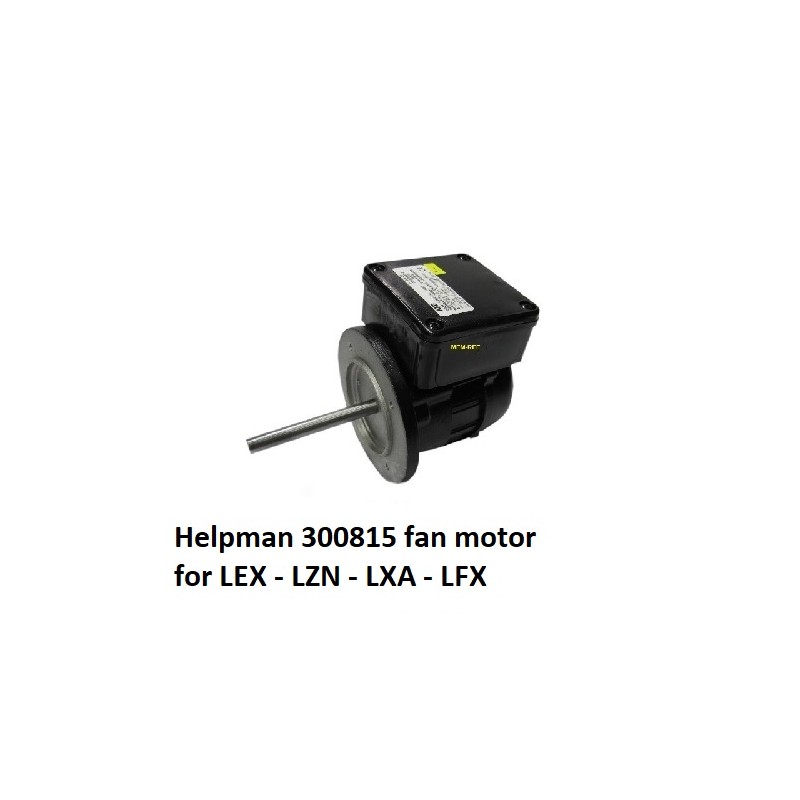 Helpman ventilator motor für LEX  pcn 30.08.15