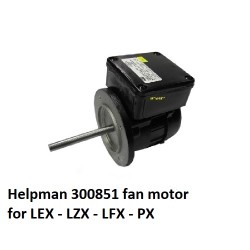 Helpman ventilator motor voor LEX verdamper pcn 30.08.51 Alfa Laval