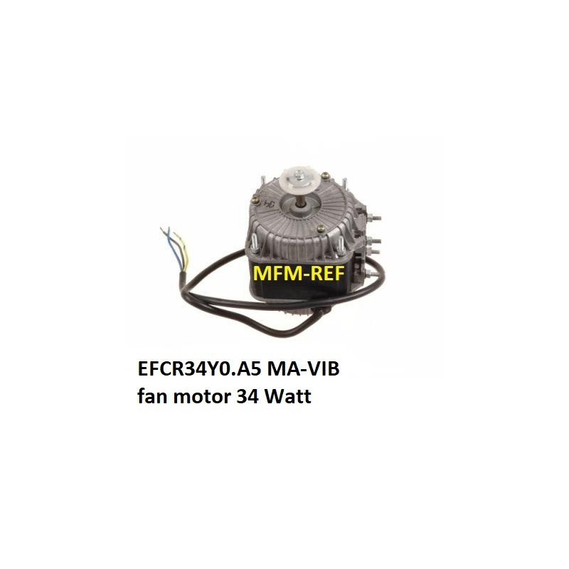 Motore EFCR34Y0.A5 MA-VIB ventilatore 34 watt 0,78Amp. Made in Italy
