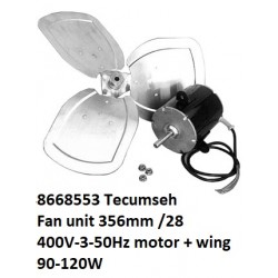 8668553 Tecumseh  Lüftereinheit 356 mm/28 gr. 90-120W