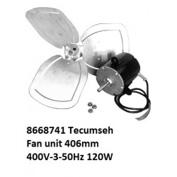 120 Watt Tecumseh Lüftereinheit 220-1-50  TAHS-TFHS-CAHS-FHS 866874141