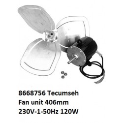 8668756 Tecumseh Fan unit 406 mm 230-1-50/60Hz 120W