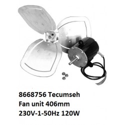 8668756 Tecumseh Lüftereinheit 406 mm 230-1-50Hz 120W