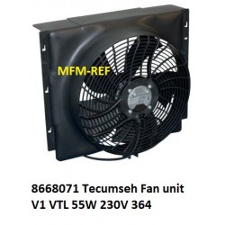 8 668 071 Tecumseh  Unidad de ventilador V1 VTL 55W 230V 364