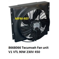 8 668 066 Tecumseh Fan unit  V1 VTL 90W 230V 450