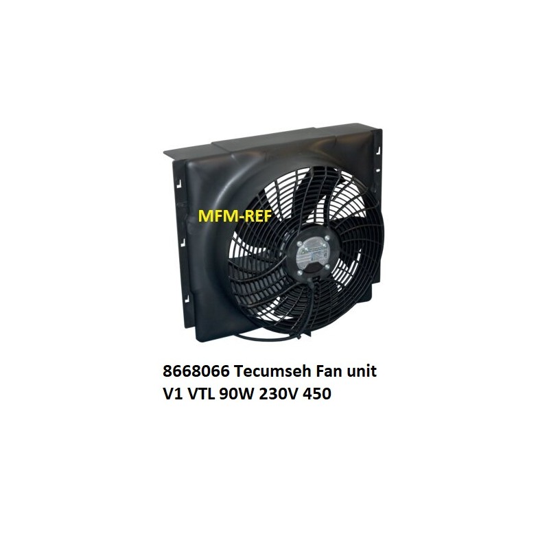 8 668 066 Tecumseh Unidad de ventilador V1 VTL 90W 230V 450