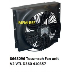 8668096  Tecumseh Fan unit V2 VTL D360 410357