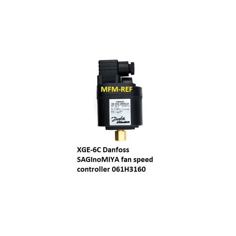 Danfoss XGE-6C SAGInoMIYA regulador de la velocidad del ventilador 061H3160