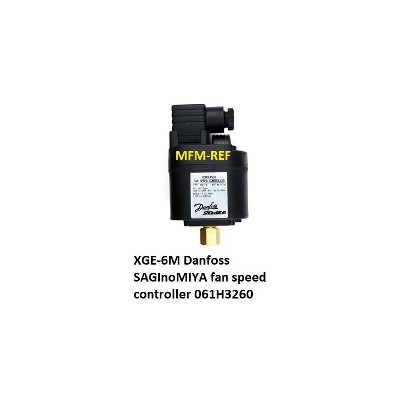 Danfoss XGE-6M SAGInoMIYA controlador de velocidade ventoinha 061H3260