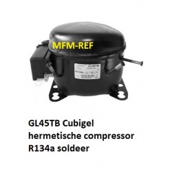 GL45TB Cubigel R134a compresor hermetic 1/6HP 230V