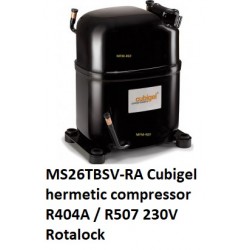 MS 26 TB-T-SA Cubigel, ACC, Electrolux, Unidad compresor Huayi