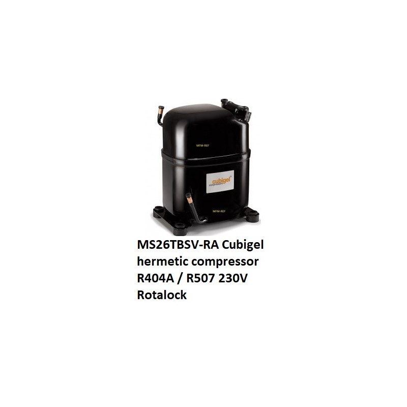 MS 26 TB-T-SA Cubigel, ACC, Electrolux, Unidad compresor Huayi