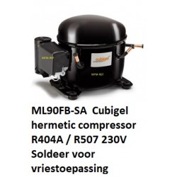 ML90FB Cubigel R404A para vários tipos de aplicação de Refrigeração.