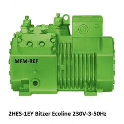 2HES-1EY Bitzer Ecoline compressor voor 230V-3-50Hz Δ / 400V-3-50Hz Y