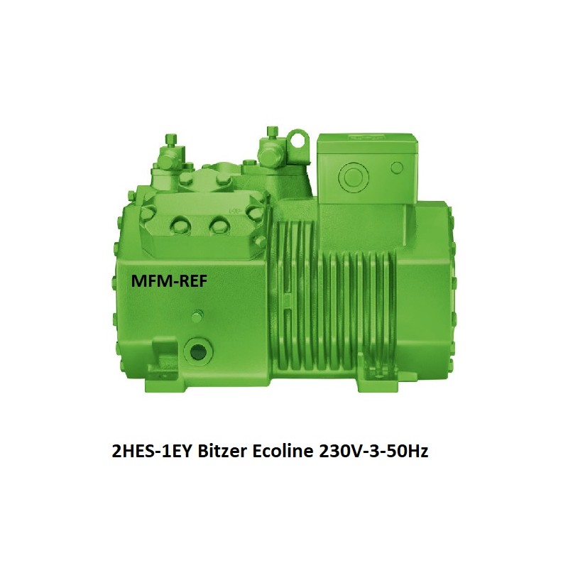 2HES-1EY Bitzer Ecoline compressor voor 230V-3-50Hz Δ / 400V-3-50Hz Y