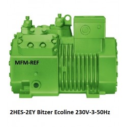 2HES-2EY Bitzer Ecoline compressor voor 230V-3-50Hz vervangt 2HC-2.2
