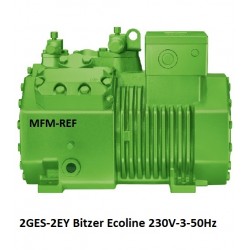 Bitzer 2GES-2EY / 2GC-2.2EY Ecoline compressor for R449A. 230V-1-50Hz