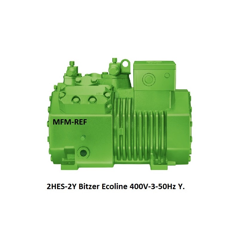 Bitzer 2HES-2Y Ecoline compressor for 400V-3-50Hz Y.