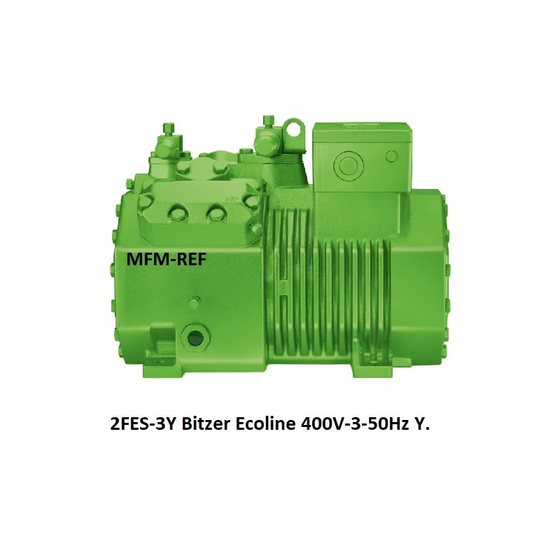 2FES-3Y Bitzer Ecoline compressor para 400V-3-50Hz Y.