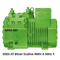 Bitzer 2DES-3Y Ecoline compresor para  400V-3-50Hz Y. 2DC-3.2Y