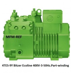 Bitzer 4TES-9Y-40P Ecoline compressor for 400V-3-50Hz.Part-winding