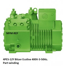 Bitzer 4PES-12Y-40P Ecoline compressor for 400V-3-50Hz.Part-winding