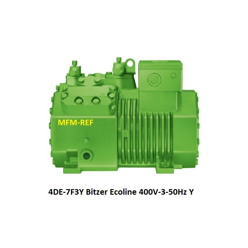 Bitzer 4DE-7F3Y / 4DC-7F3Y Ecoline compressor for R449A. refrigeration