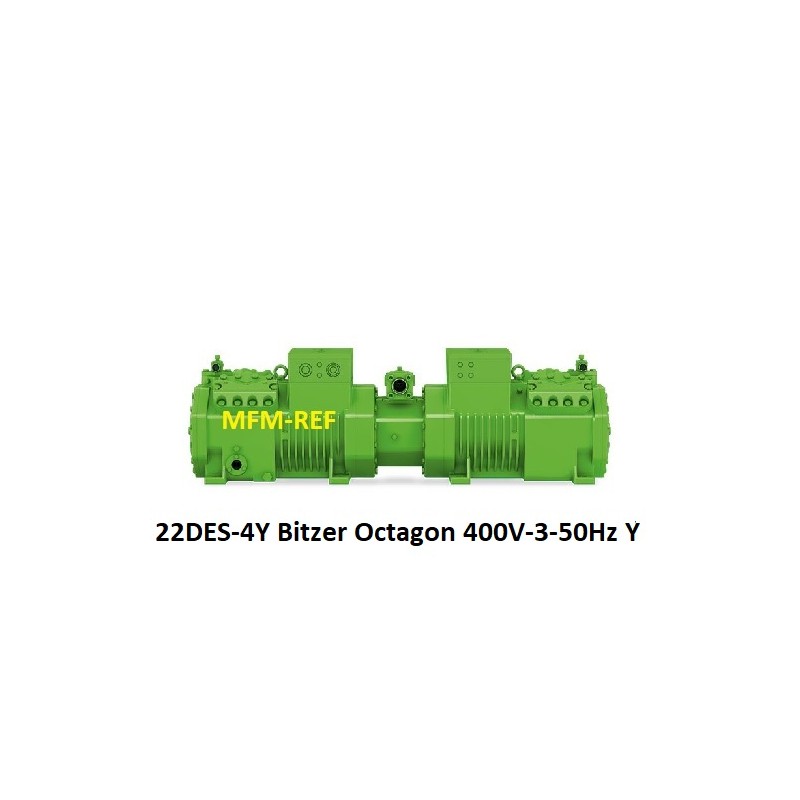 22DES-4Y  Bitzer tandem compresor Octagon 2400V-3-50Hz Y