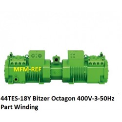 44TES-18Y Bitzer tandem compresor Octagon 400V-3-50Hz Part Winding