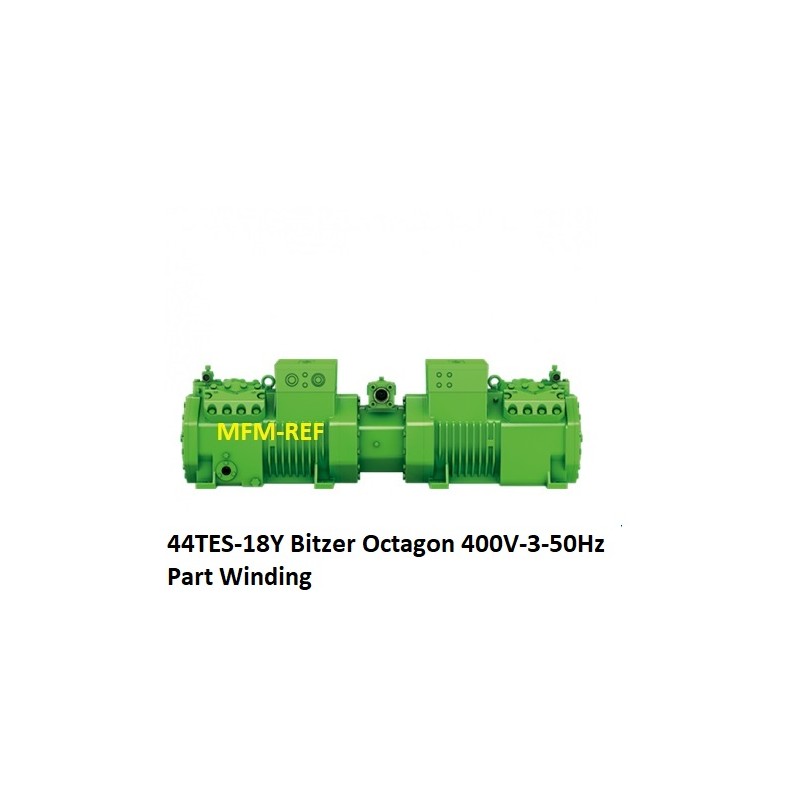 44TES-18Y Bitzer tandem compresor Octagon 400V-3-50Hz Part Winding