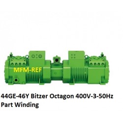 44GE-46Y Bitzer tandem compresor Octagon 400V-3-50Hz Part-winding.
