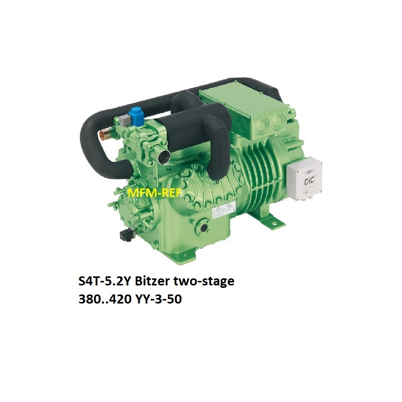 S4T-5.2Y Bitzer compressor de dois estágios 380..420 YY-3-50