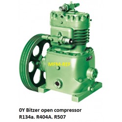 0Y Bitzer open compressor voor R134a. R404A. R507