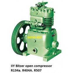 IIY Bitzer open compressor for refrigeration R134a. R404A. R507