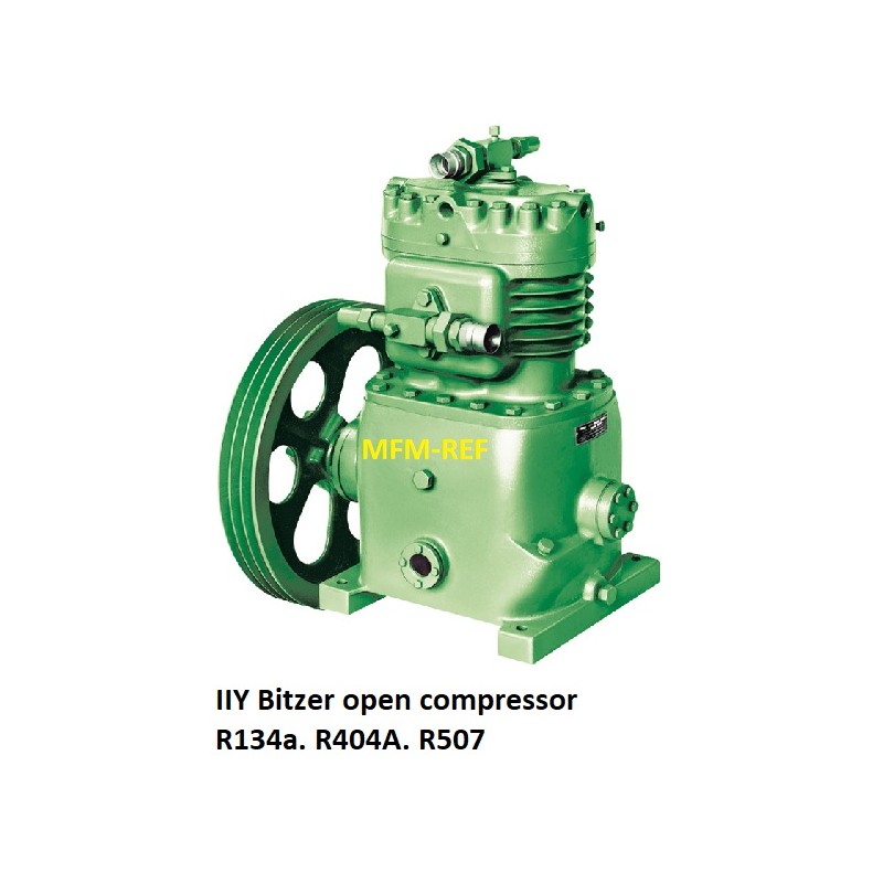 Bitzer IIY Abrir compressor para R134a. R404A. R507