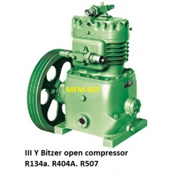 Bitzer III Y (W) open compressor voor koeltechniek R134a. R404A. R507