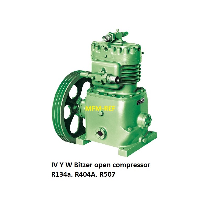 Bitzer IV Y (W) open compressor for refrigeration R134a. R404A. R507