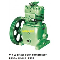 Bitzer V Y open compressor for refrigeration R134a. R404A. R507