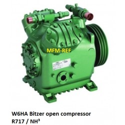 W6HA Bitzer  Abrir o compressor R717/NH ³ para refrigeração